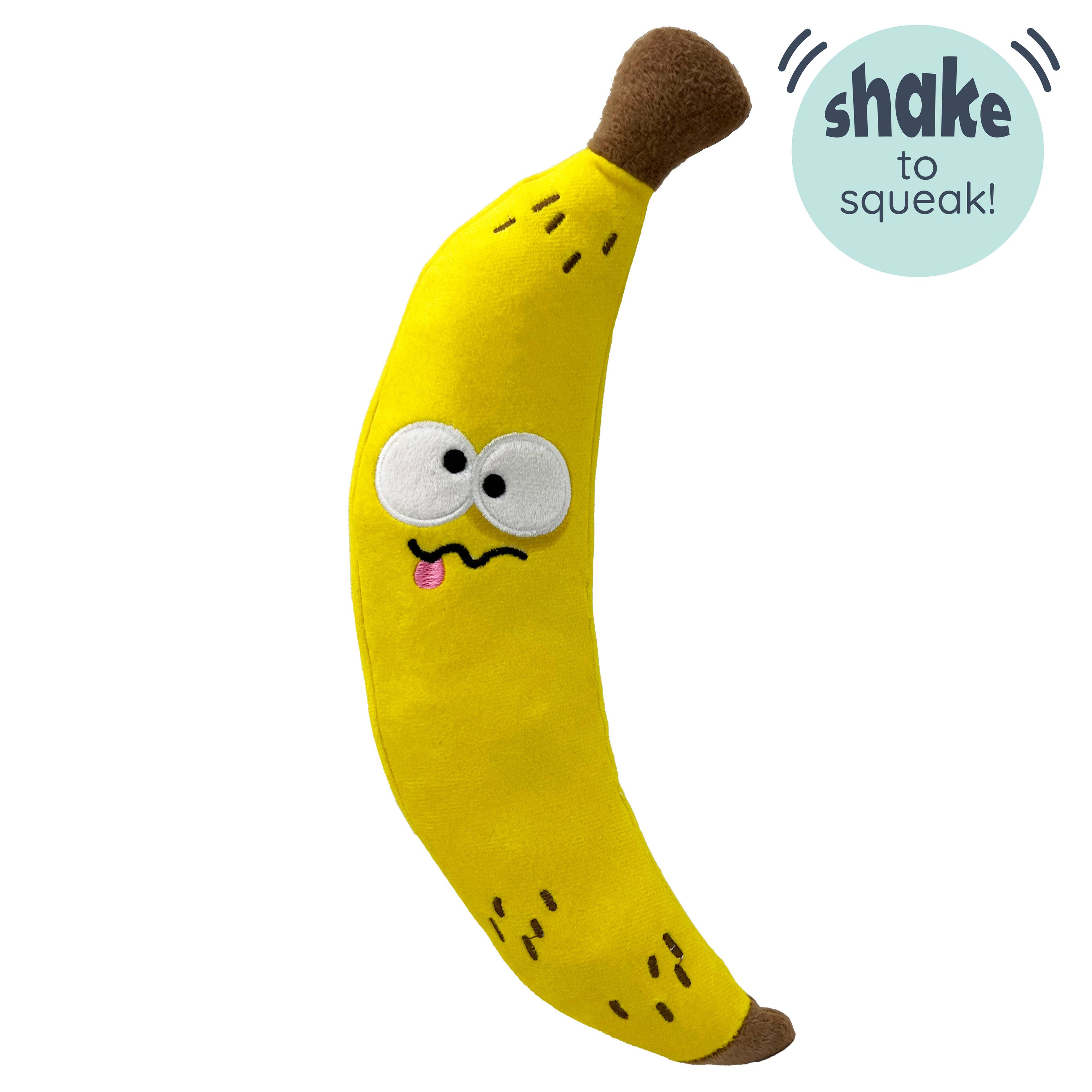 Huxley & Kent - Fetchies® Bruiser Banana Dog Toy: Large
